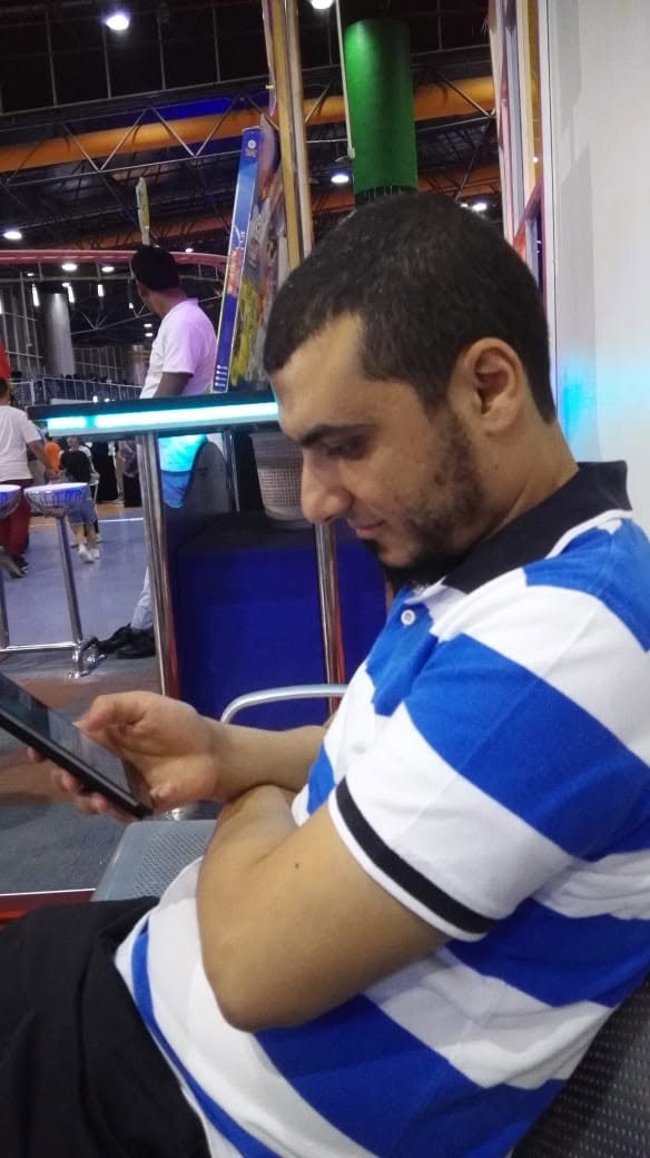 Sameh Deabes smiling at a tech event